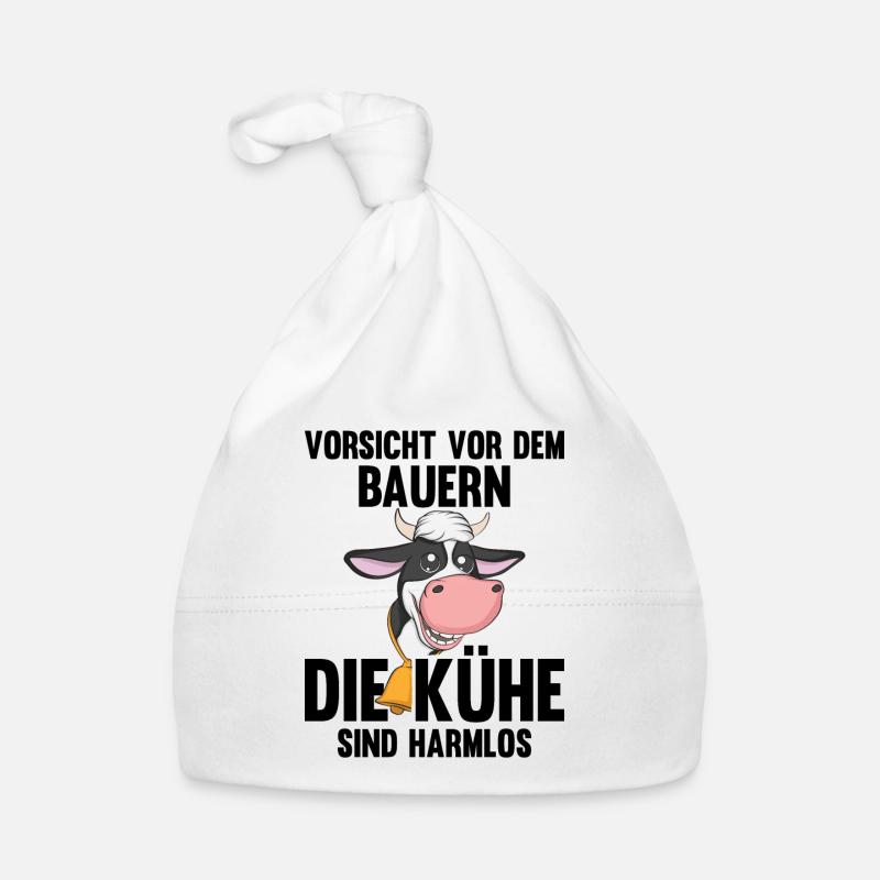 Kuh Baby Bio-Mütze