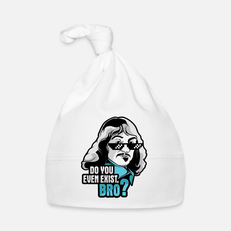 Philosophy Descartes Philosophy Student Organic Baby Cap