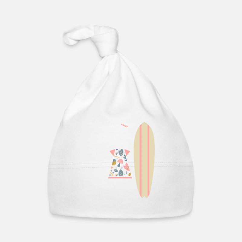 Surfing Surfer Surfer Organic Baby Cap