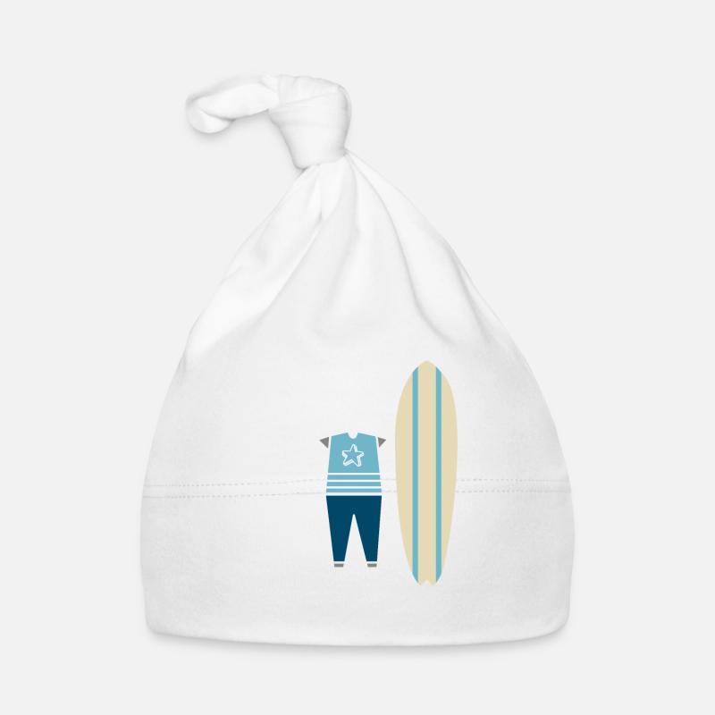 Surf Surfer Surfer Bonnet bio Bébé
