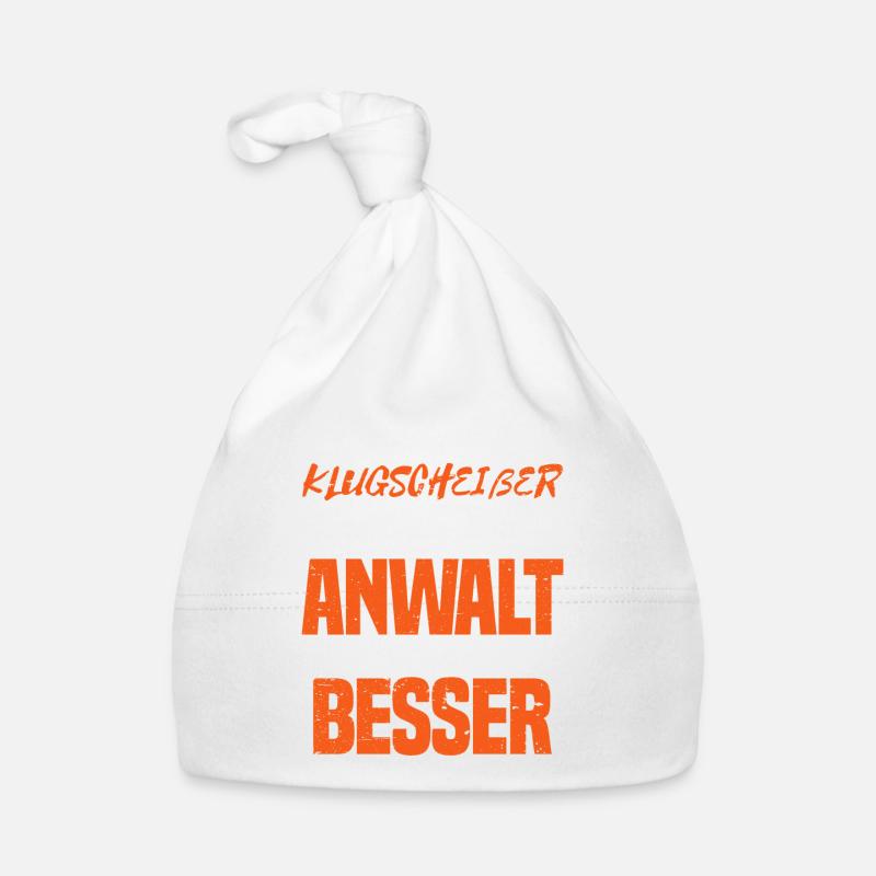 Ich bin kein Klugscheißer Ich bin Anwalt Baby Bio-Mütze