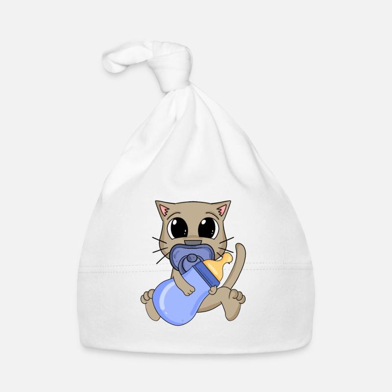 Bébé Jeune Chat Bonnet bio Bébé