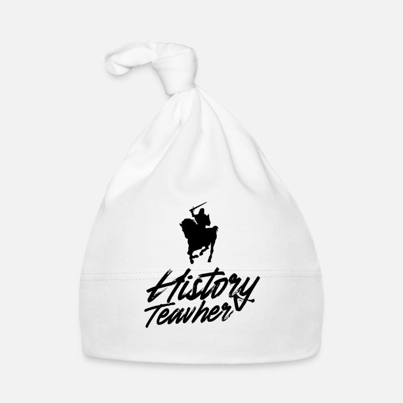 Geschichtslehrer Nerd Geschichte Historiker Baby Bio-Mütze