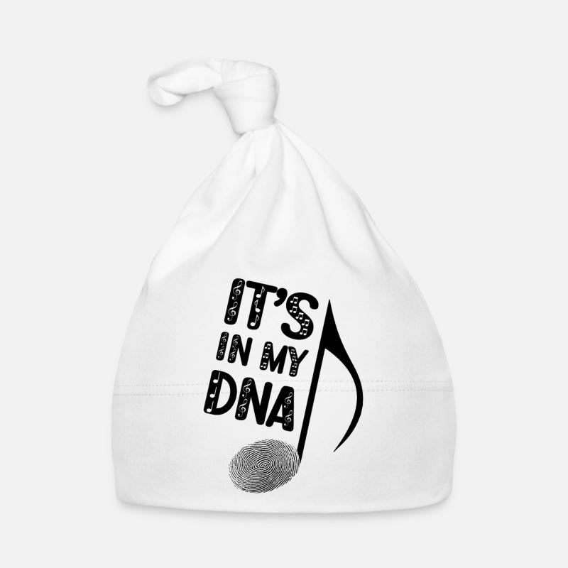 Musik DNA Note Musiker Orchester Dirigent Chor Baby Bio-Mütze