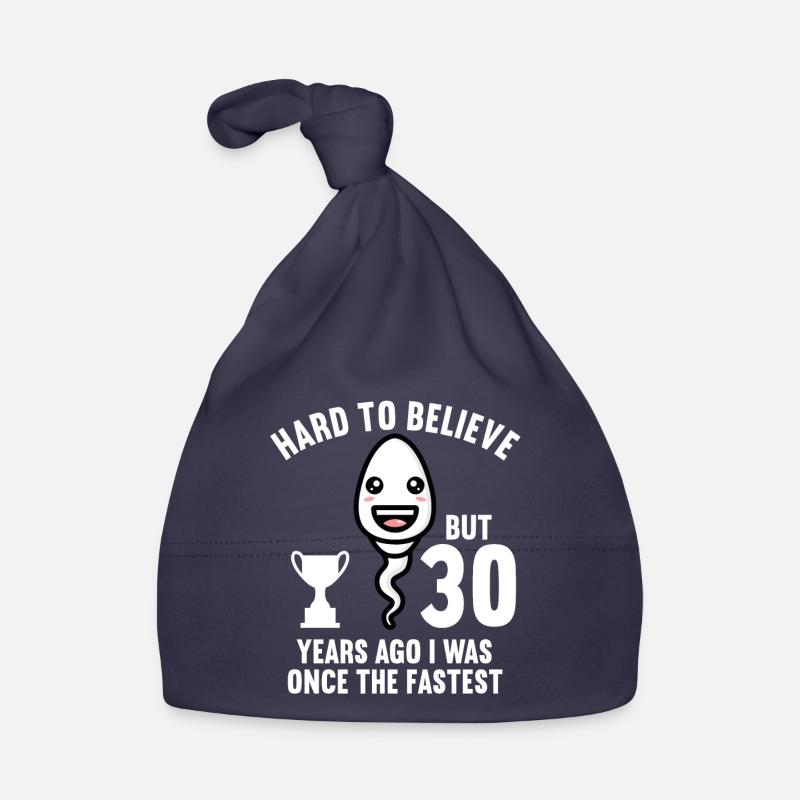 Il y a 30 ans 30 ans le plus rapide 30e anniversaire Bonnet bio Bébé