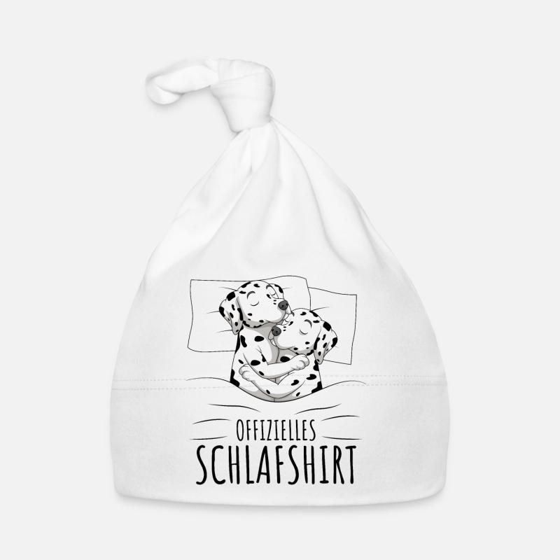 Dalmatiner Baby Bio-Mütze