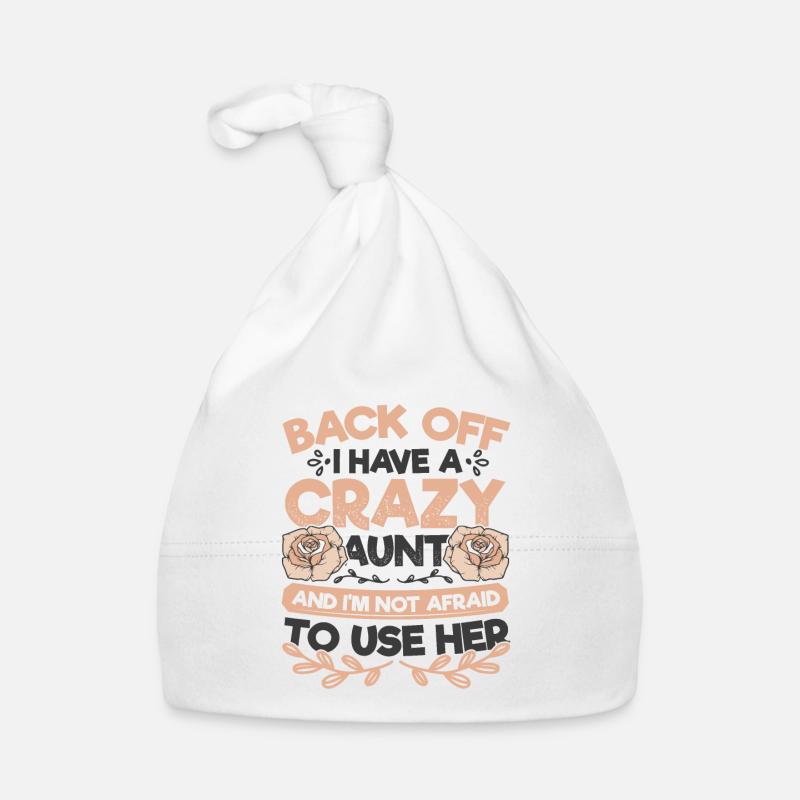 I have the best aunt ever Organic Baby Cap
