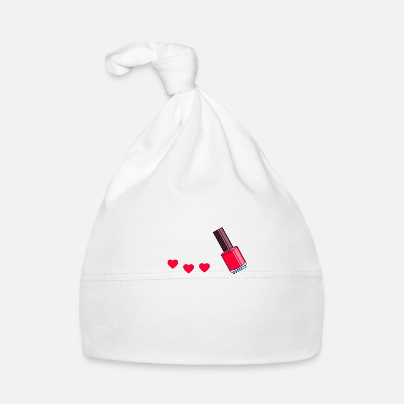 Travail de prothésiste ongulaire Bonnet bio Bébé