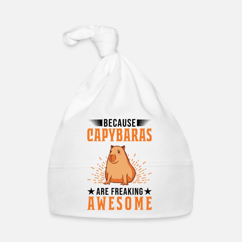 Parce que les Capybaras sont impressionnants Bonnet bio Bébé