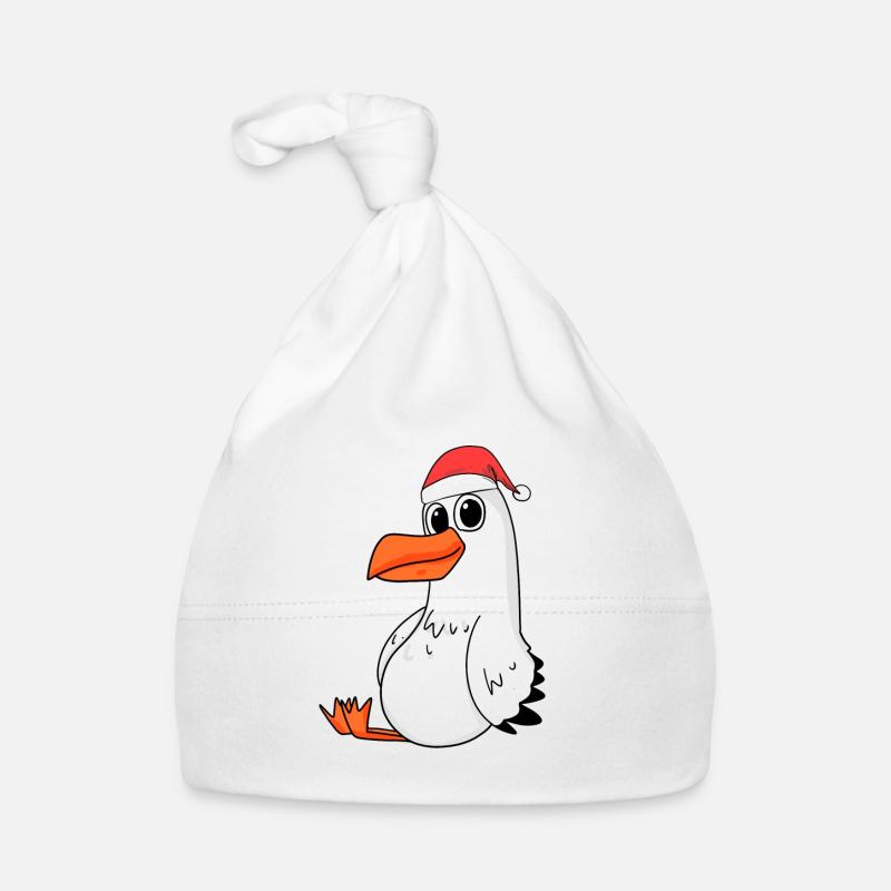 Möwe Weihnachten Baby Bio-Mütze