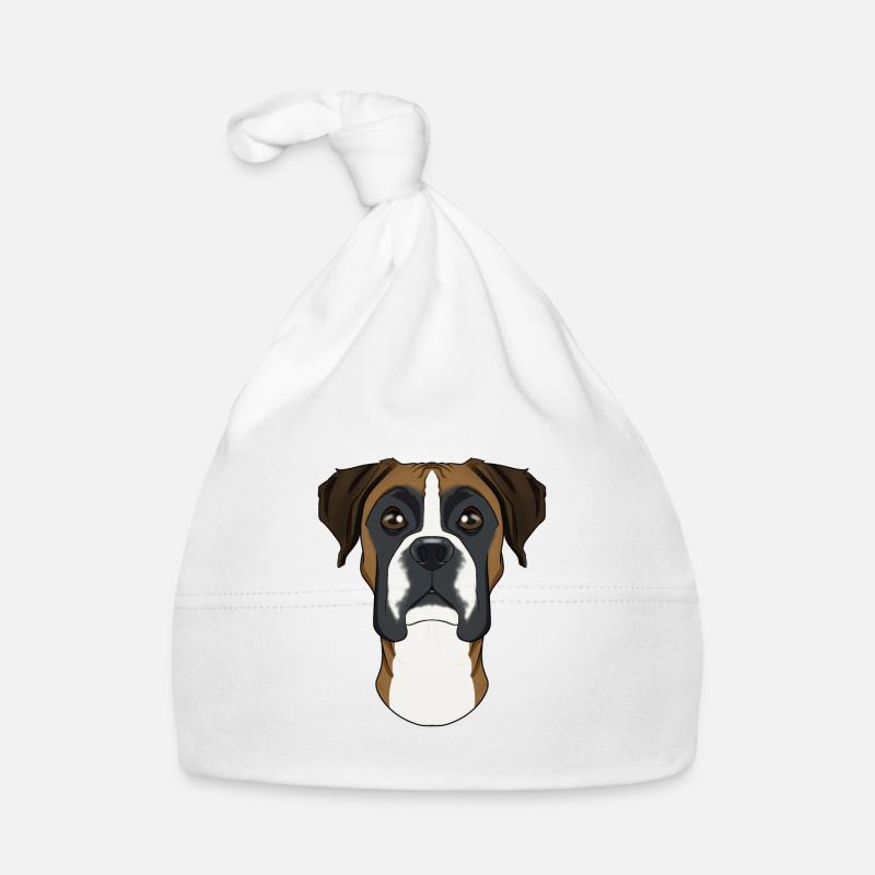 Boxer Lover I Dog Lover I Boxer Baby Bio-Mütze