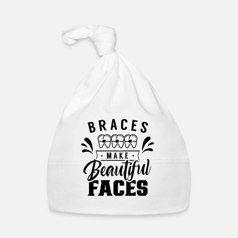 Braces Make Beautiful Faces Braces Organic Baby Cap
