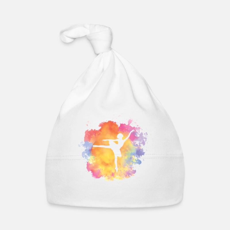 Ballet Ballerina Dancer Ballet Dancer Organic Baby Cap