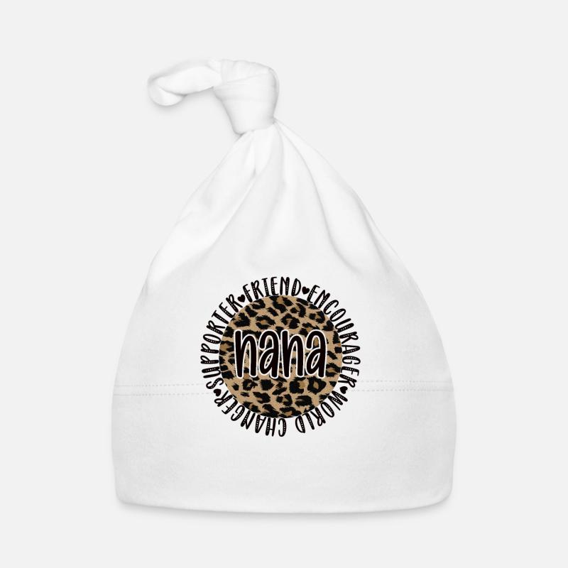 Nana Oma Muttertag Geschenk Nana Großmutter Süß Baby Bio-Mütze