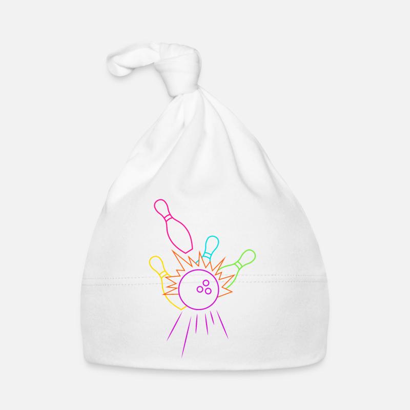 Bowling Pin Lovers Organic Baby Cap