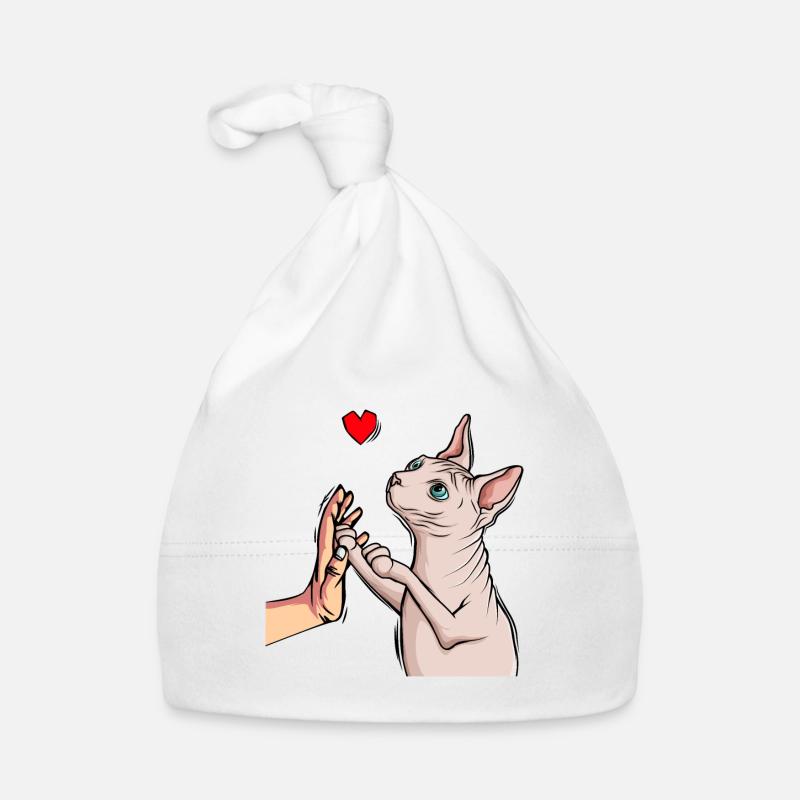 Sphynx Chat Sphinx Chat nu Bonnet bio Bébé