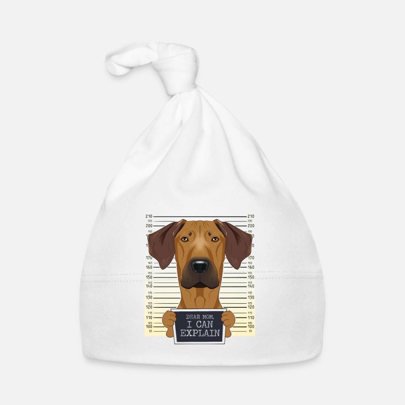 Drôle Rhodesian Ridgeback Maman I Rhodesian Mom Bonnet bio Bébé