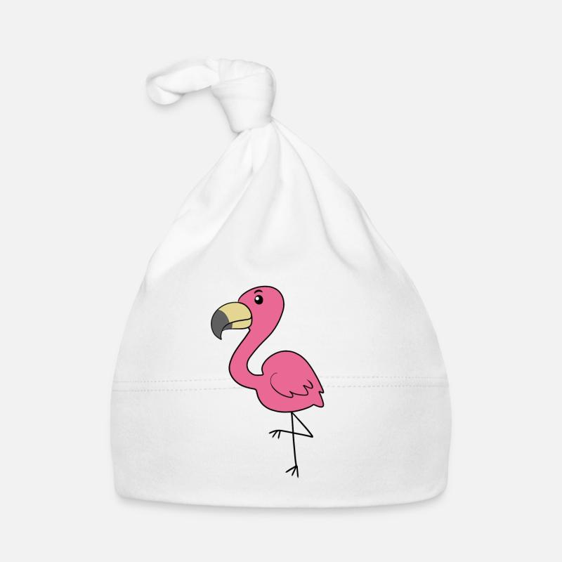 Flamingo Baby Bio-Mütze