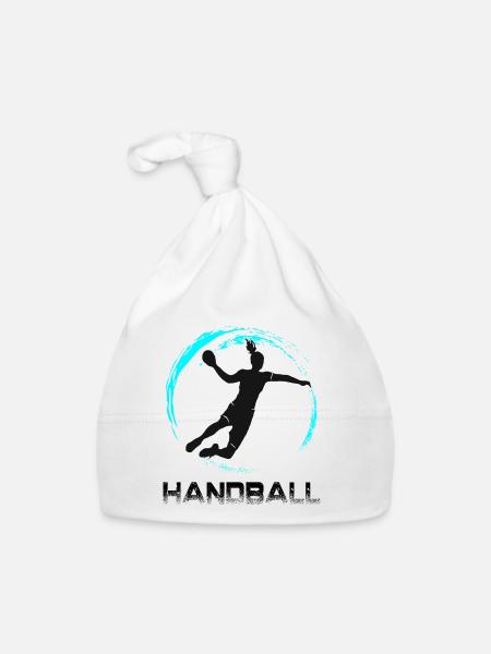 Handball - Bonnet bio Bébé - blanc - Devant