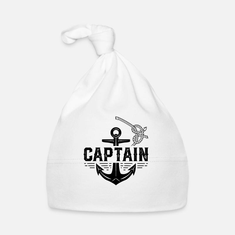 Kapitän Captain Boot Schiffsführer Bootsführer Baby Bio-Mütze