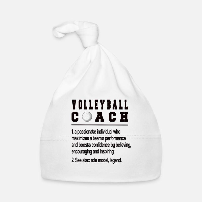 Bester Volleyballtrainer Volleyball Coach Geschenk Baby Bio-Mütze