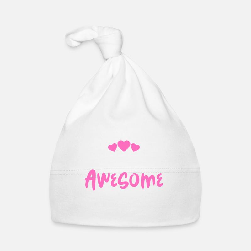 Grande-belle-sœur - Bonnet bio Bébé - blanc