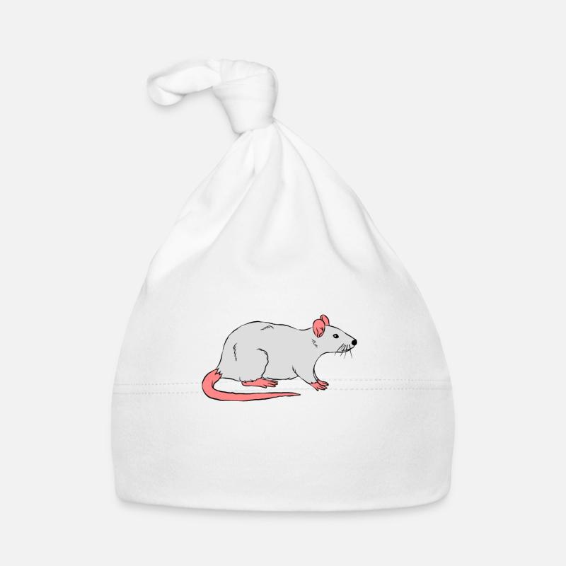 Travailler dur pour mes rats Bonnet bio Bébé