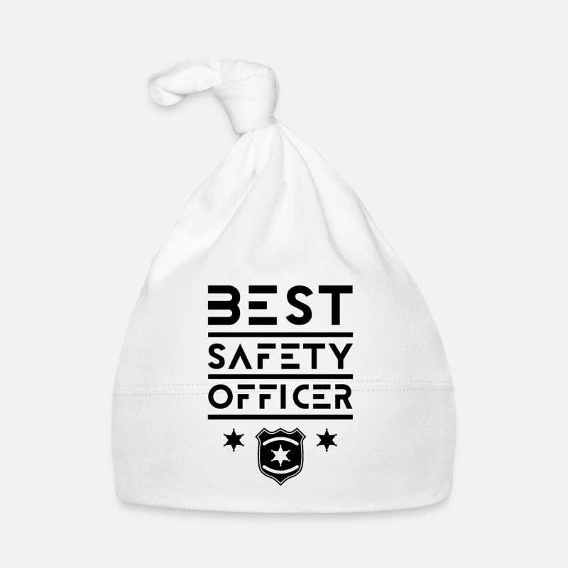 Bester Sicherheitsbeauftragter Sicherheit Security Baby Bio-Mütze
