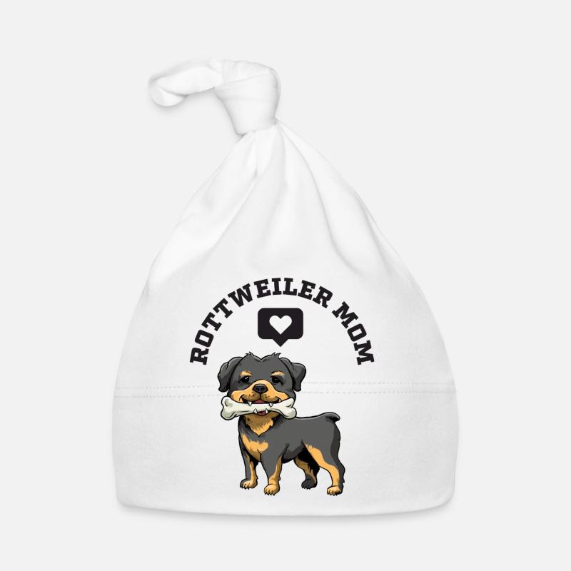 Maman Rottweiler Bonnet bio Bébé