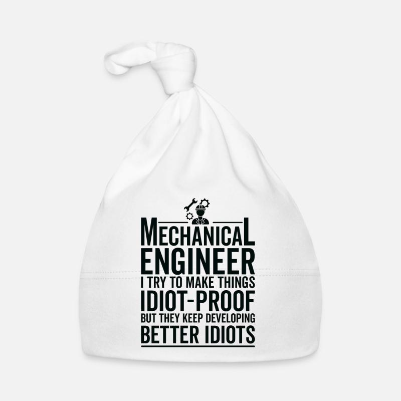 Foolproof - Mechanical Engineer Organic Baby Cap