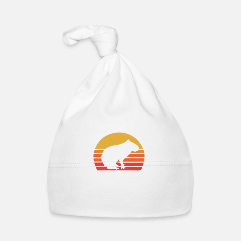 Capybara Bonnet bio Bébé