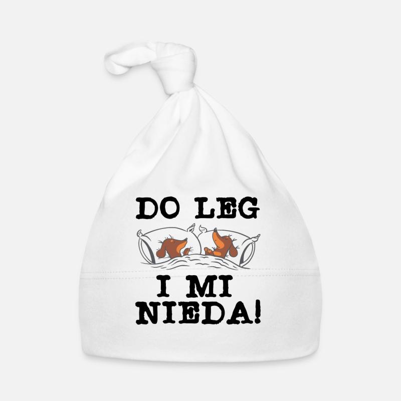 Dackel Bayrisch Do Leg I Mi Nieda Baby Bio-Mütze
