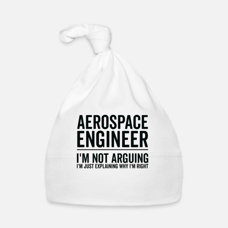 Juste expliquer - Ingénieur aérospatial Bonnet bio Bébé