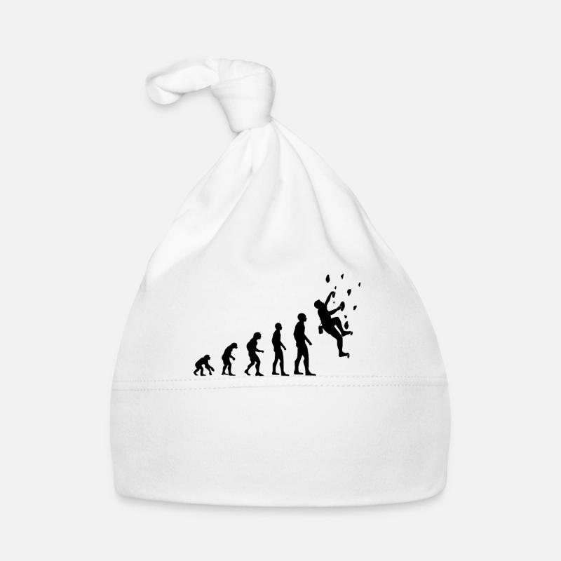 Climber Evolution Salle d’escalade - Bonnet bio Bébé - blanc