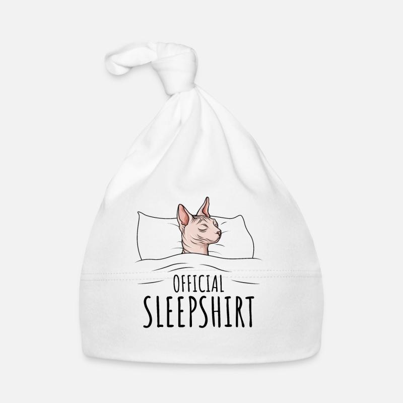 Sphynx Cat Organic Baby Cap