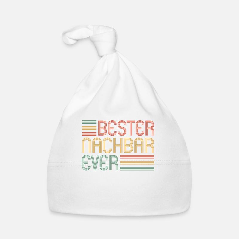 Bester Nachbar ever Nachbarn Nachbar Baby Bio-Mütze