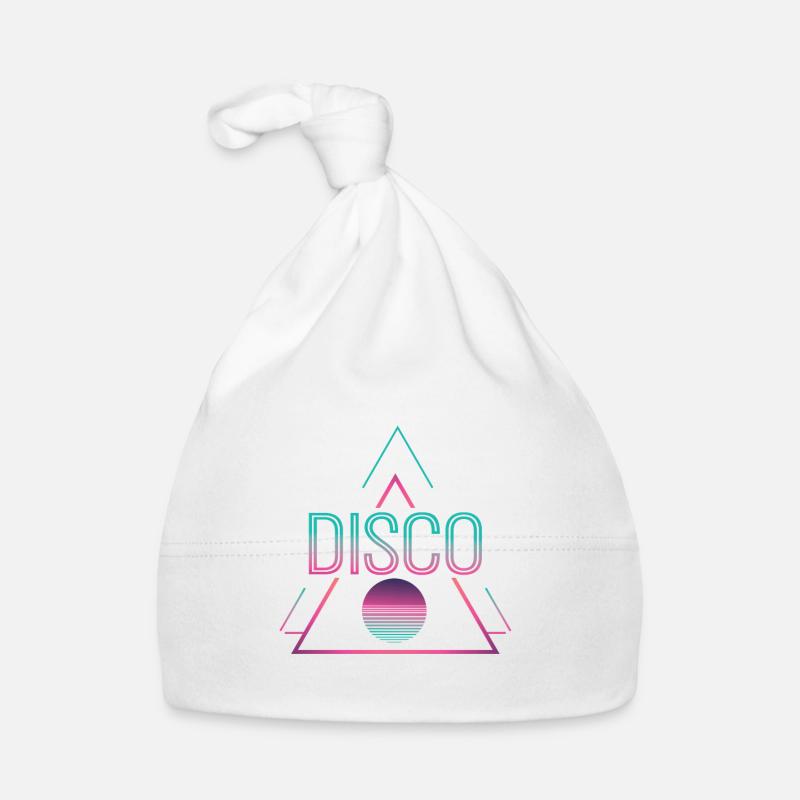 Disco Dancer Retro Dance 80s 90s Funny DJ Organic Baby Cap