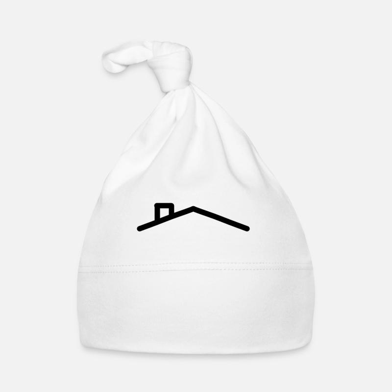 Haus Dach Baby Bio-Mütze
