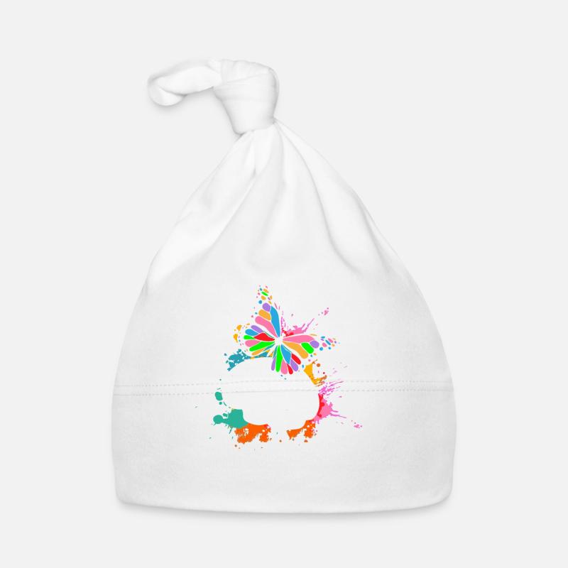Autism Awareness I ADHD I ASD I Embrace - Organic Baby Cap - white