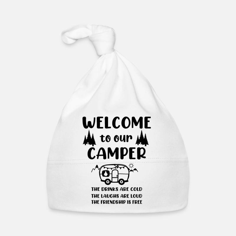 Camping Camping Caravane Camping Bonnet bio Bébé