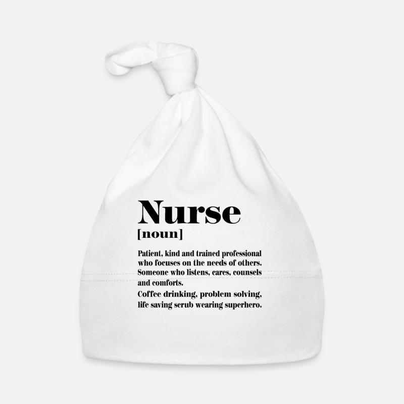 Définition d’infirmière Bonnet bio Bébé