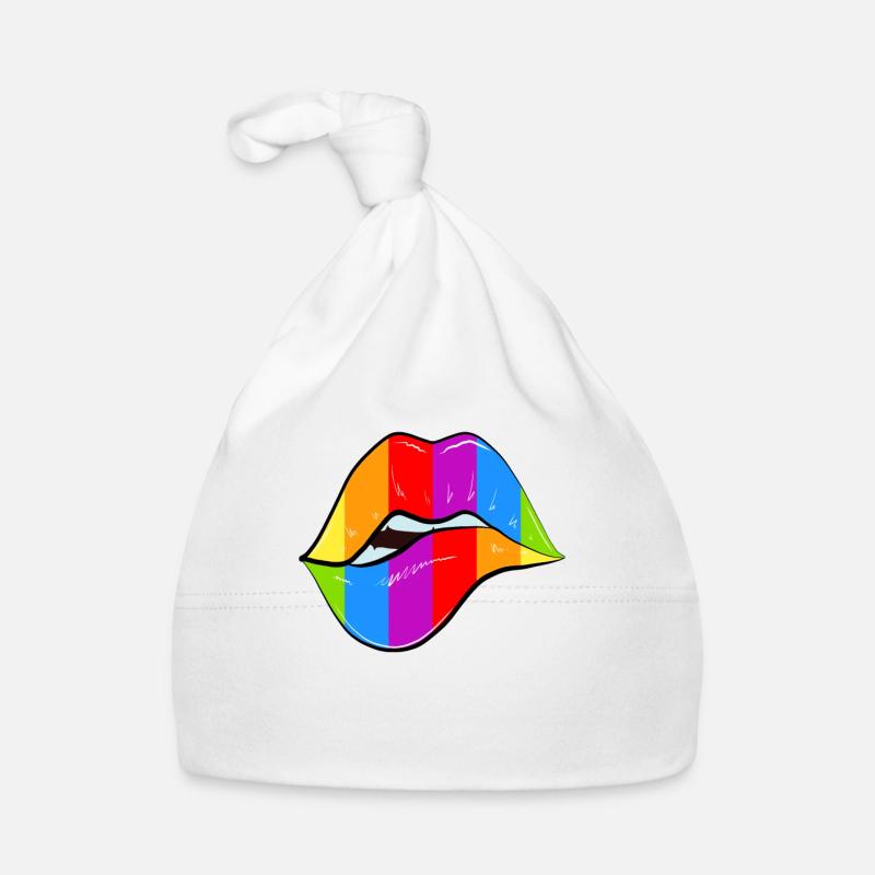 Rainbow Baby Bio-Mütze