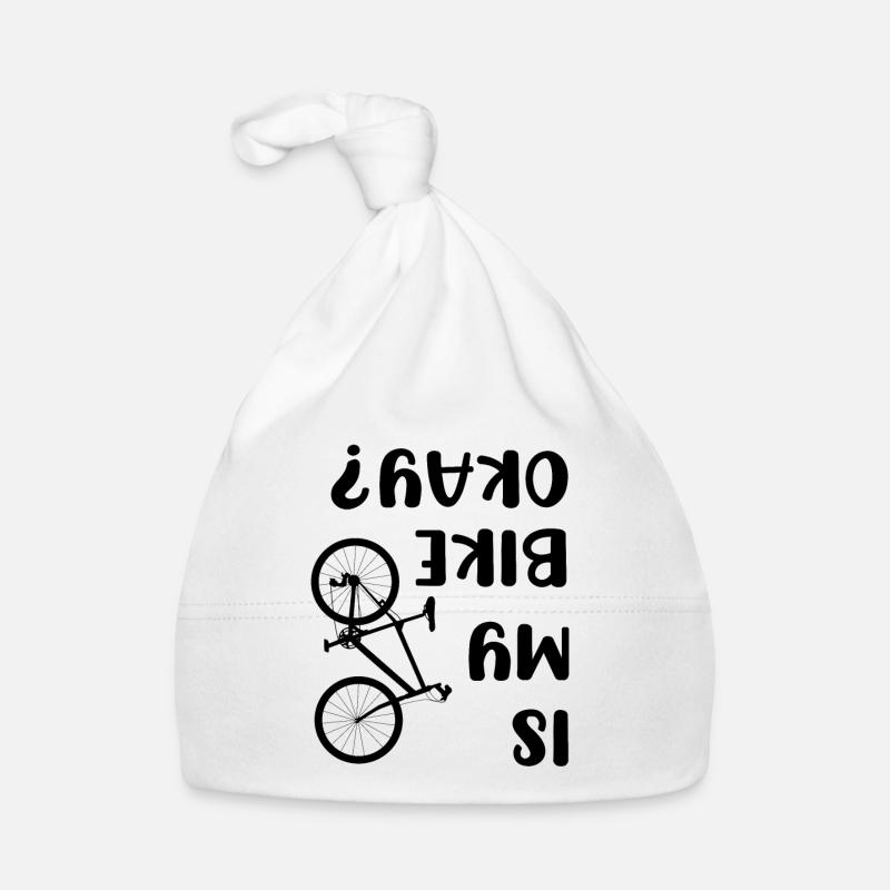 Ist mein Rad OK Spruch lustig Baby Bio-Mütze