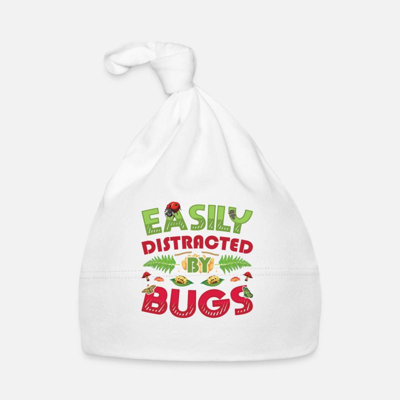 Easily distract from bugs Organic Baby Cap