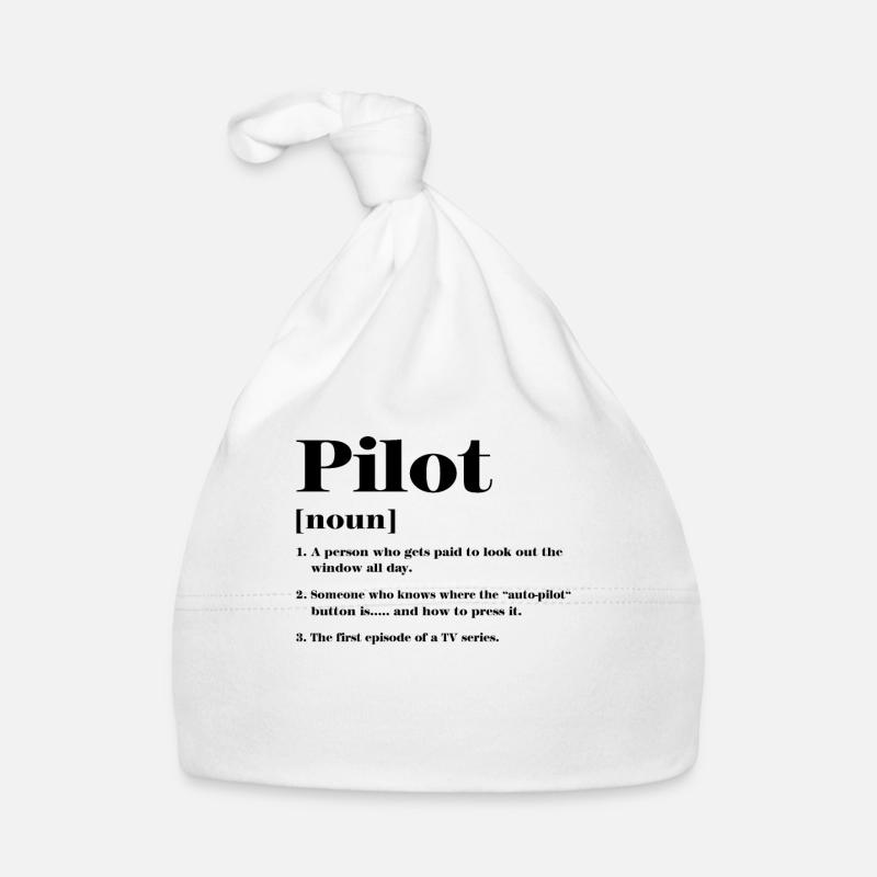 Pilot Definition Organic Baby Cap