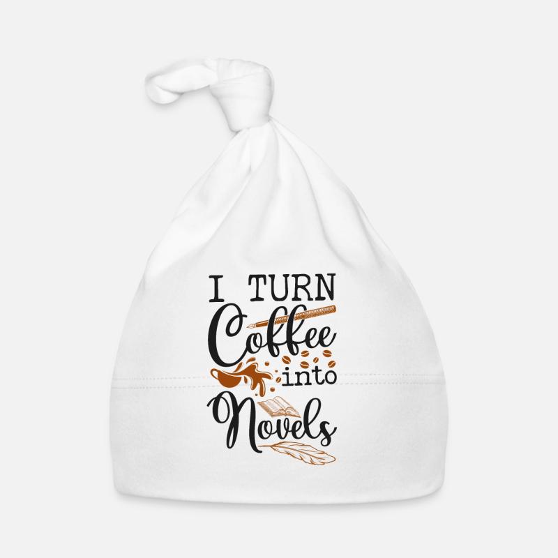 Écrire un roman de café Écrivain & Bonnet bio Bébé