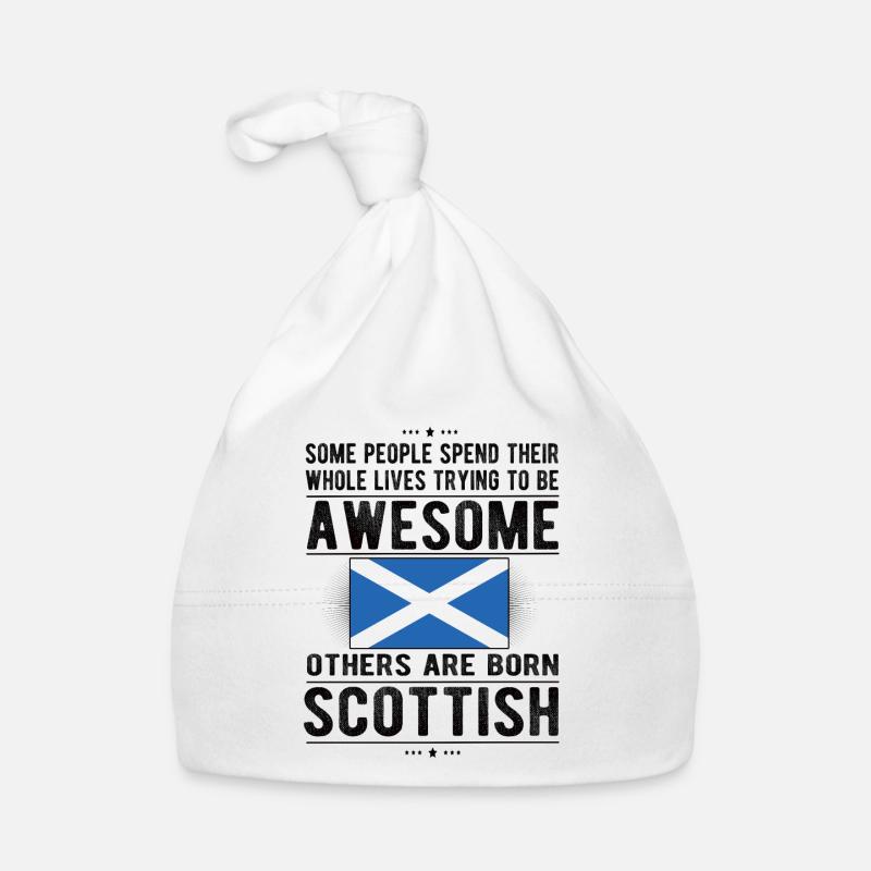 Fier Ecossais Ecosse d’origine écossaise Bonnet bio Bébé