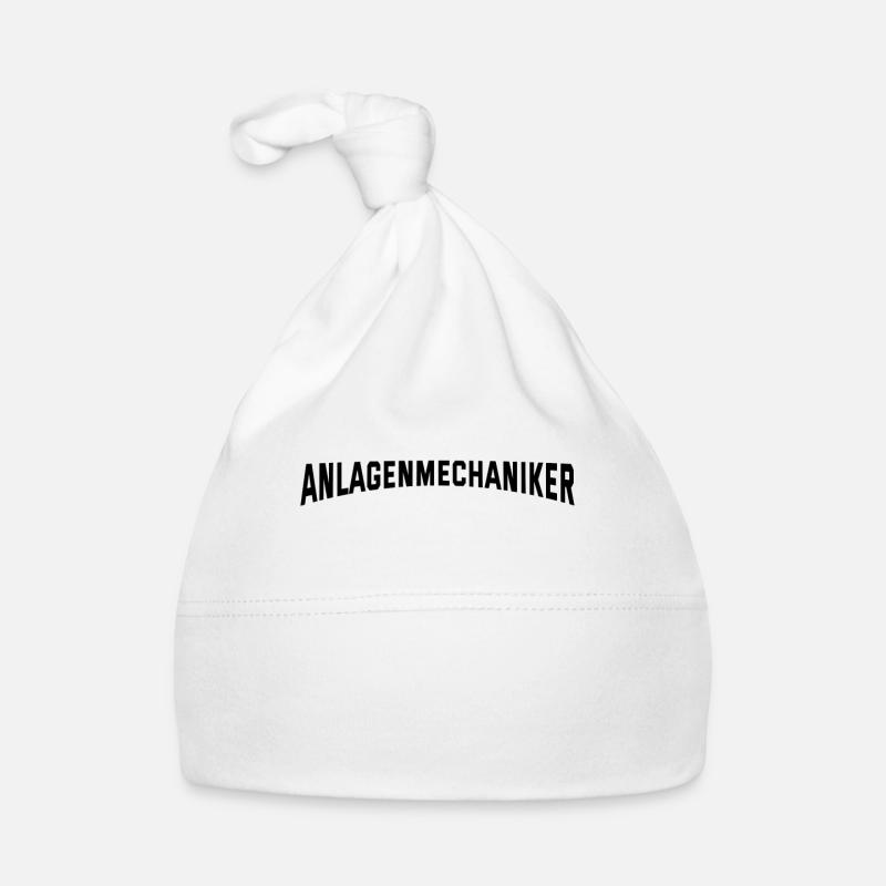 Anlagenmechaniker Handwerker Baby Bio-Mütze