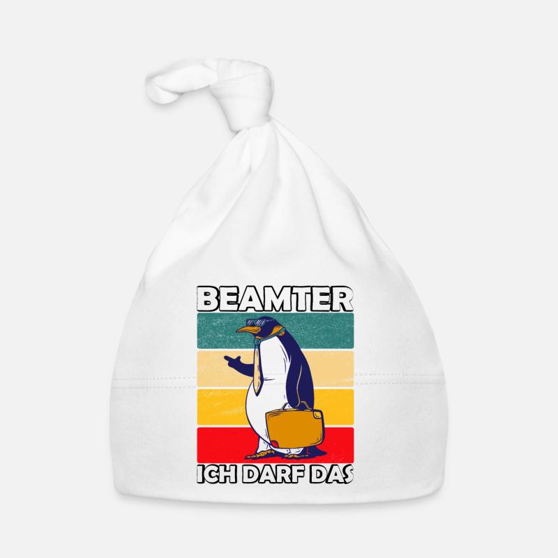 Beamter Beamtin Spruch Ich Darf Das Baby Bio-Mütze