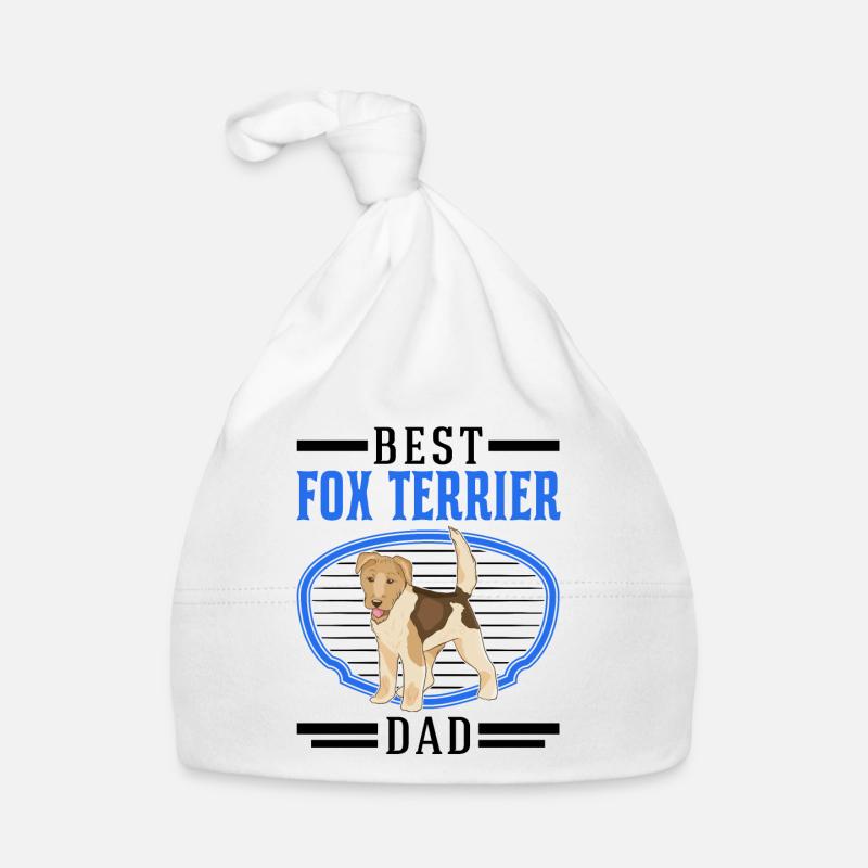 Best Foxterrier Dad Baby Bio-Mütze